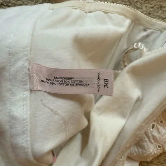 Victoria's Secret Cotton Bustier - Picture 2 of 3